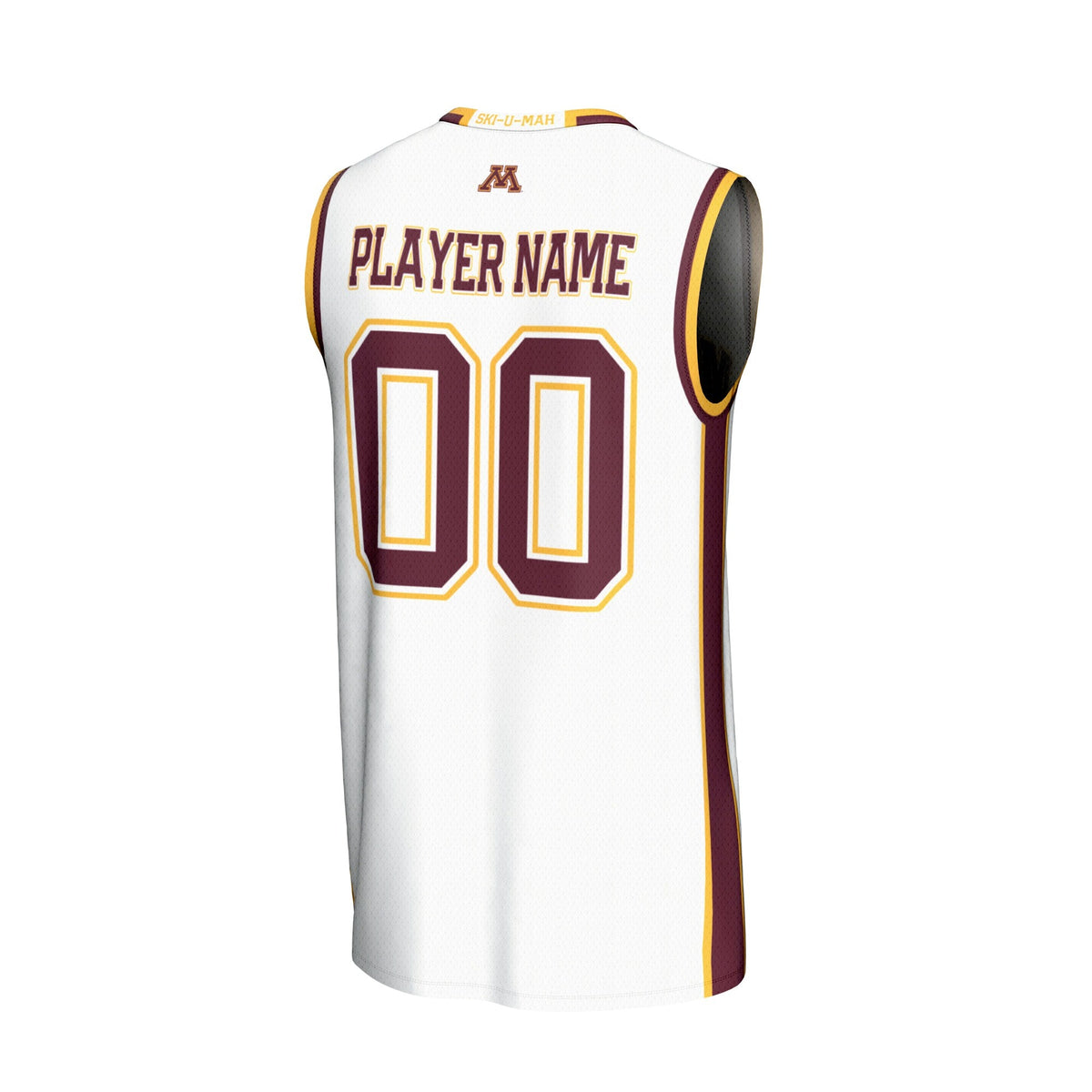 Minnesota Golden Gophers Lightweight Collegiate Basketball NIL Pick-A-Player Fashion Jersey - White
