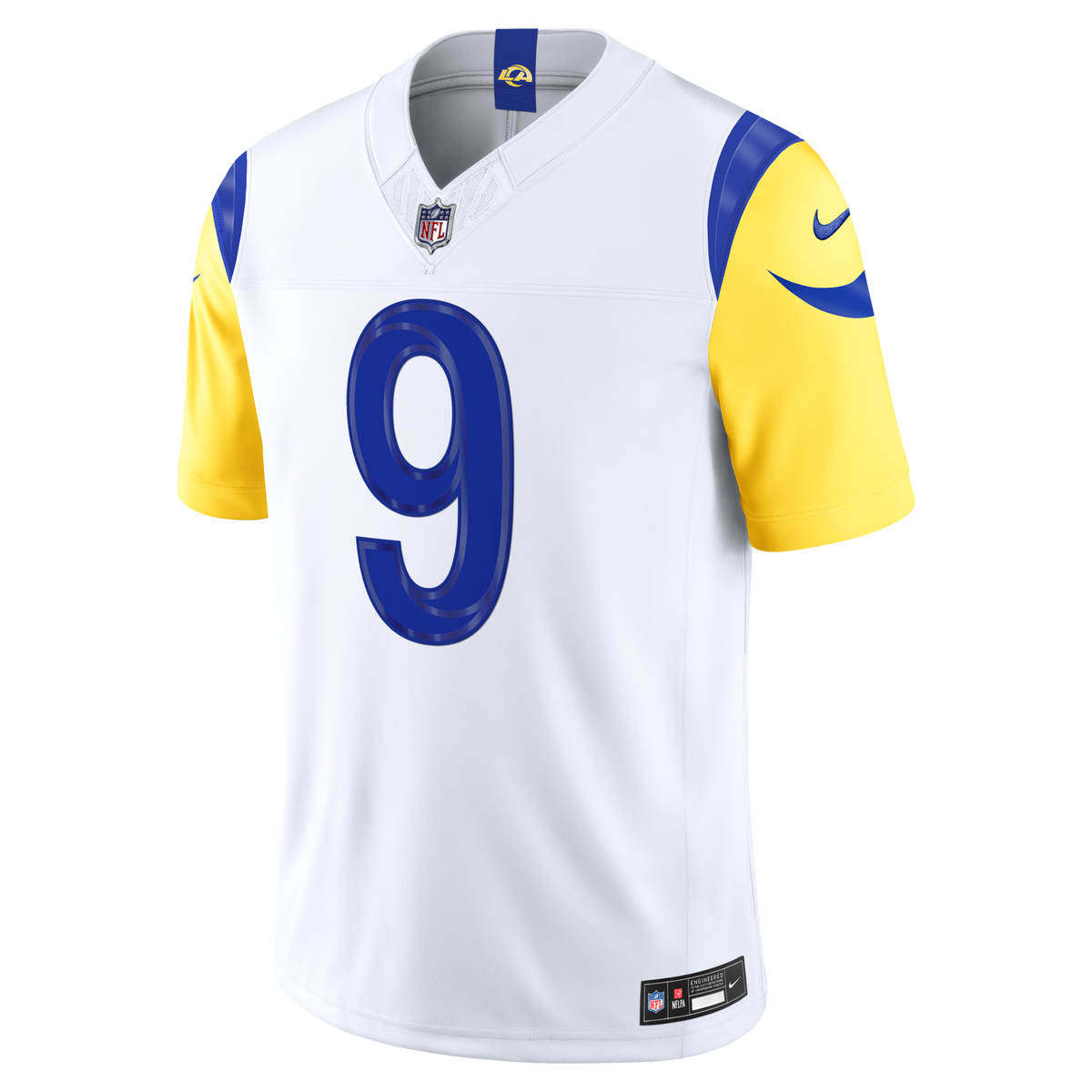 Los Angeles Rams Matthew Stafford White Vapor F.U.S.E. Stitched Limited Jersey