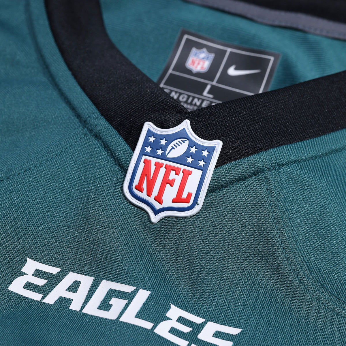 Philadelphia Eagles DeVonta Smith Midnight Green Team Game Jersey