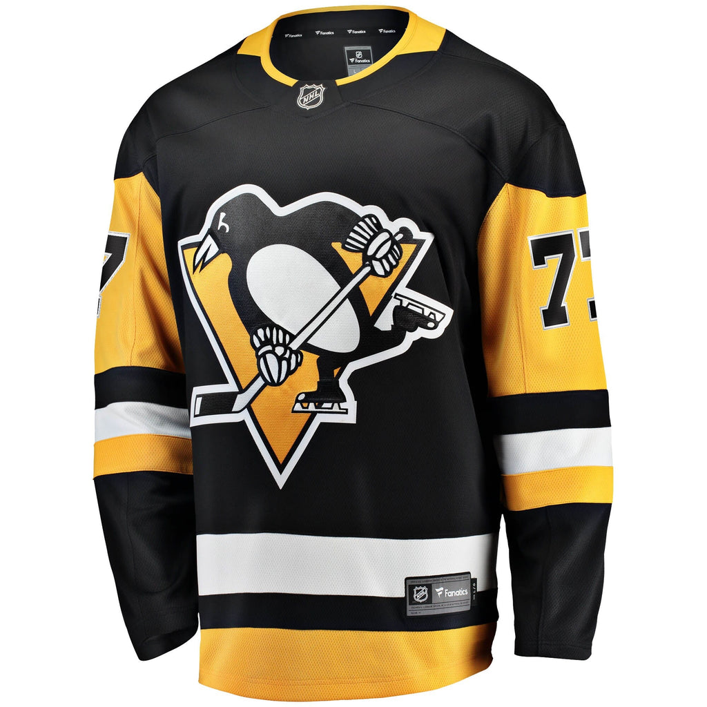 Pittsburgh Penguins Jeff Carter Black Home Breakaway Replica Jersey