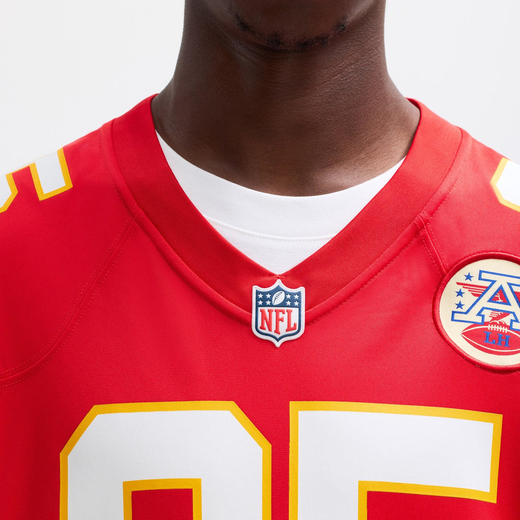 Kansas City Chiefs Chris Jones Red Game Jersey