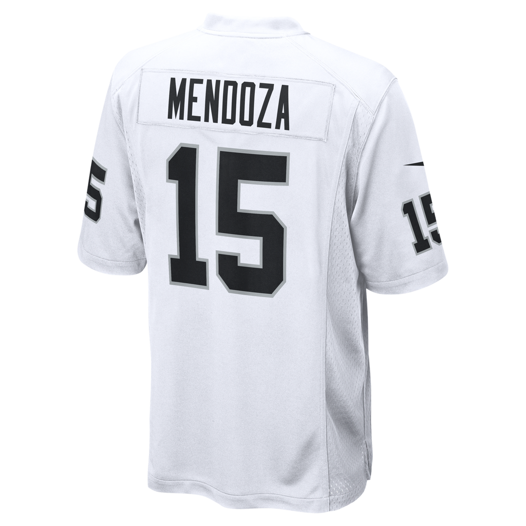 Las Vegas Raiders Fernando Mendoza White Game Player Jersey