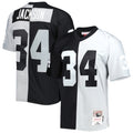 Las Vegas Raiders Bo Jackson Black/Silver 1988 Split Legacy Replica Jersey