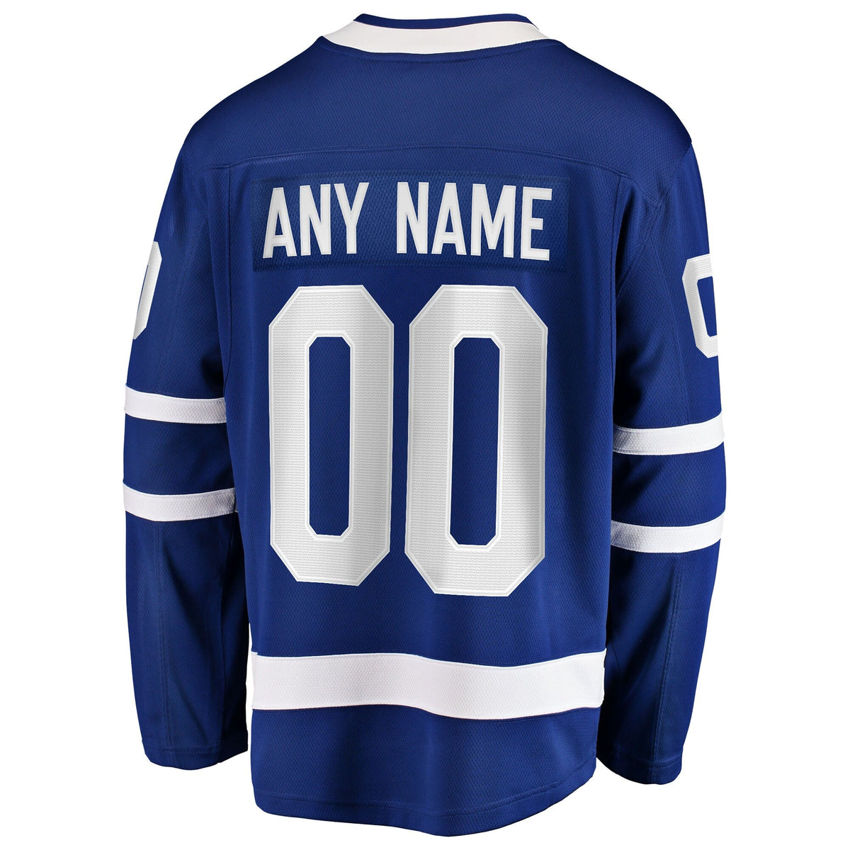 Toronto Maple Leafs Blue Home Breakaway Custom Jersey