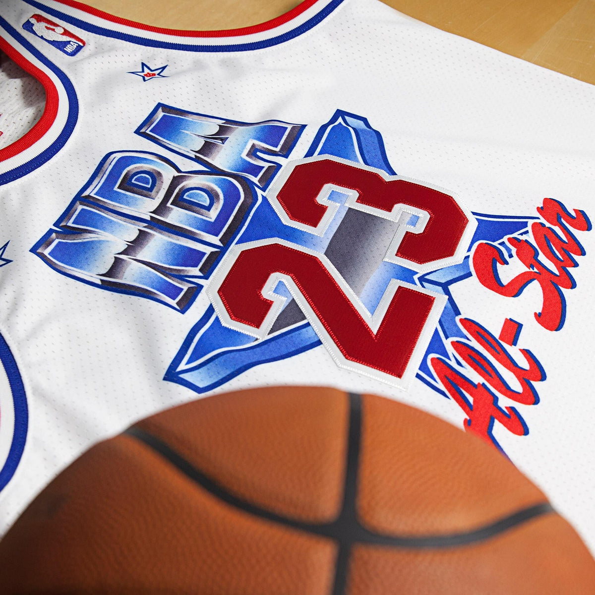 NBA All-Star East Michael Jordan 1991 Authentic Jersey - White
