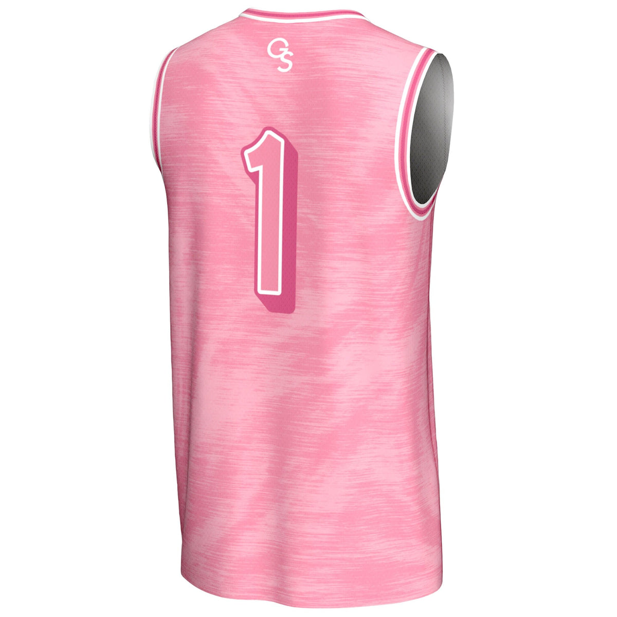#1 Georgia Southern Eagles Lightweight Basketball Fashion Jersey - Pink