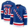 New York Rangers Igor Shesterkin Blue Home Premium Jersey