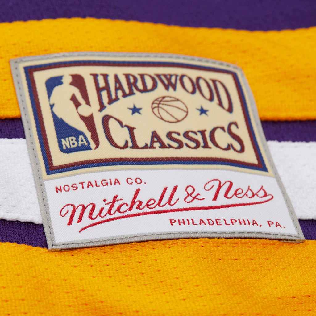 Los Angeles Lakers Shaquille O'Neal 1997 Maxxed Out Fashion Hockey Jersey - Purple
