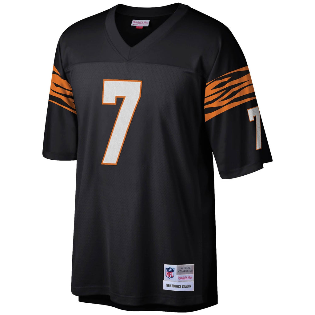 Cincinnati Bengals Boomer Esiason Black Legacy Replica Jersey