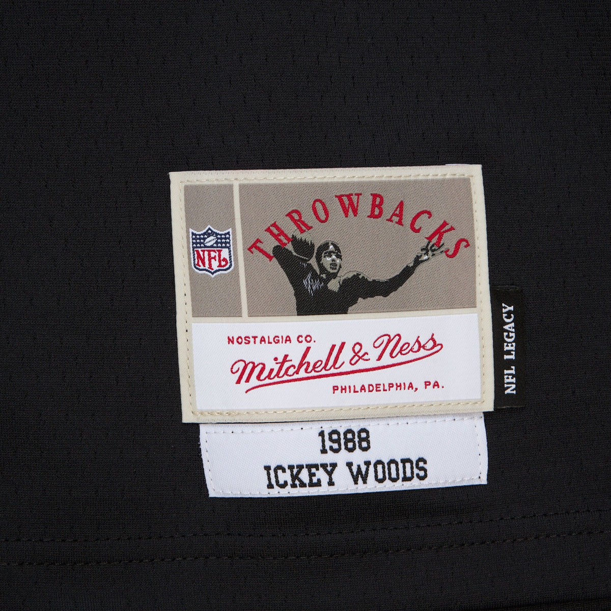 Cincinnati Bengals Ickey Woods Black 1988 Legacy Replica Jersey