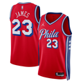 Philadelphia 76ers Statement Edition Swingman Jersey - Red - Lebron James