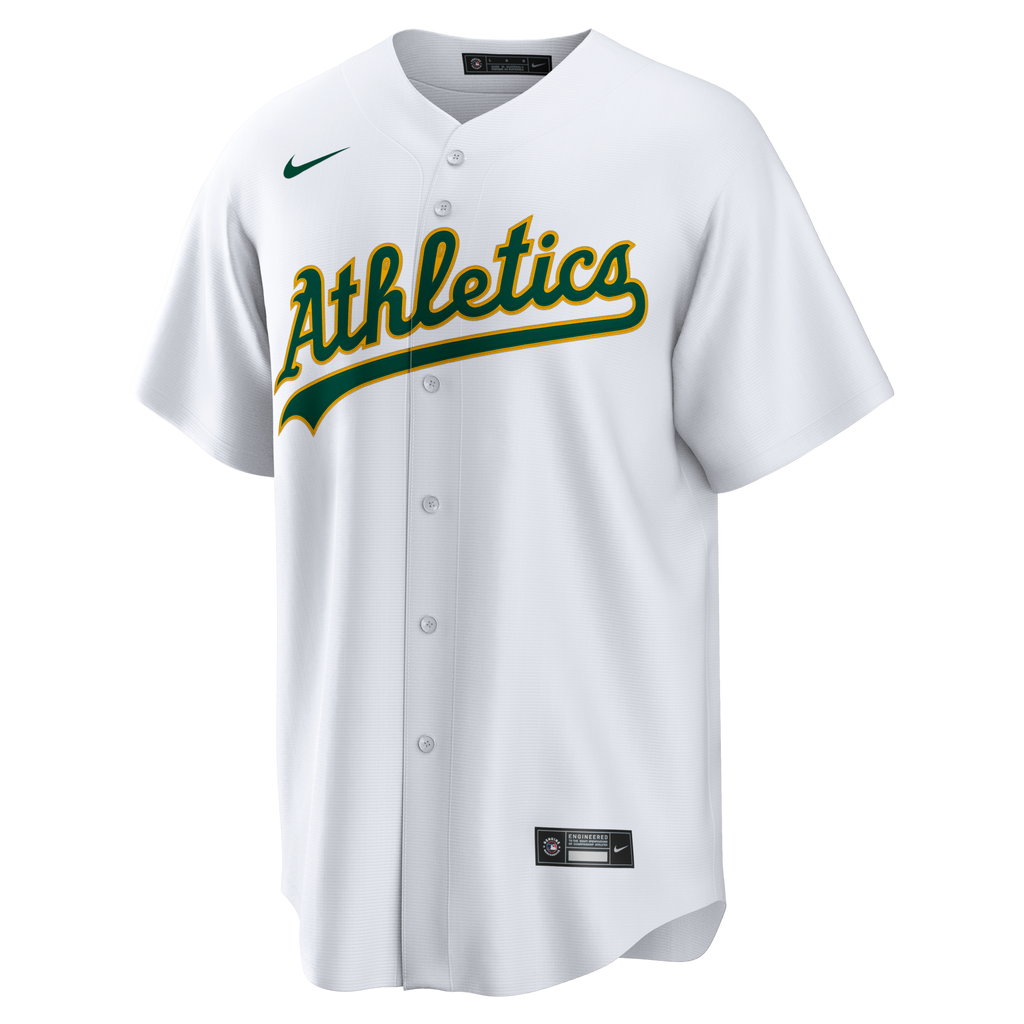 Athletics Nick Kurtz White Home Replica Player Jersey