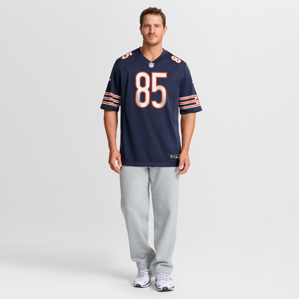 Chicago Bears Cole Kmet Navy Player Game Jersey