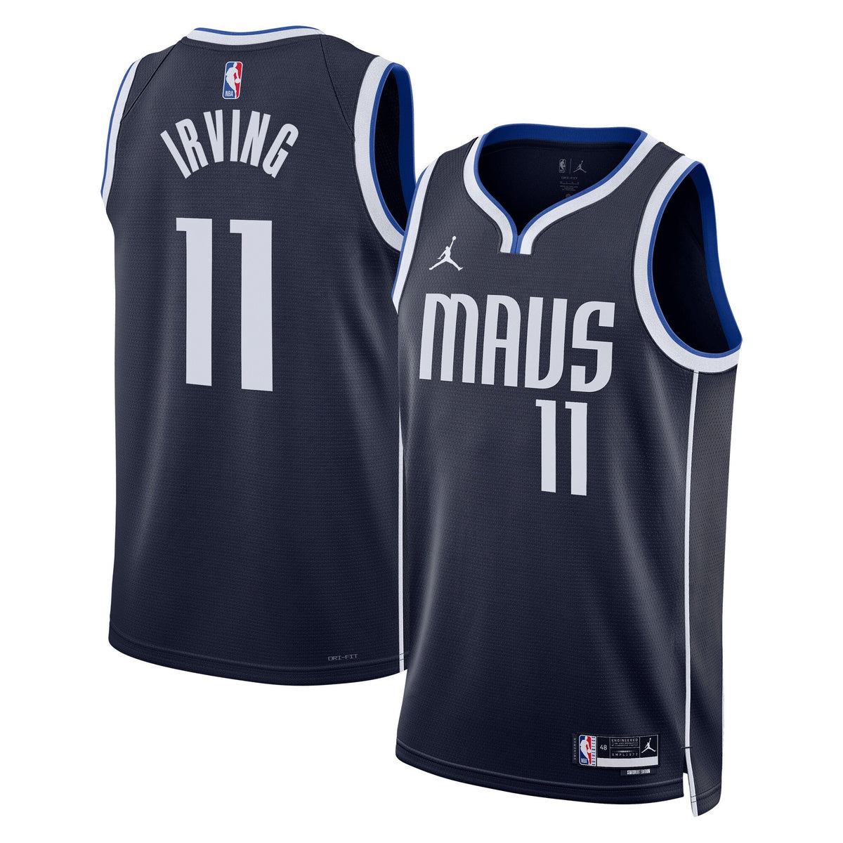 Dallas Mavericks Statement Edition Swingman Jersey - Navy - Kyrie Irving