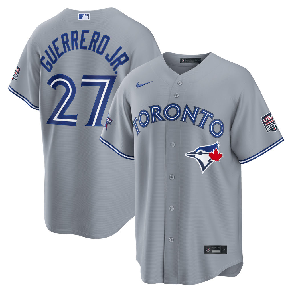 2026 All-Star Game Toronto Blue Jays Vladimir Guerrero Jr. Gray Replica Jersey