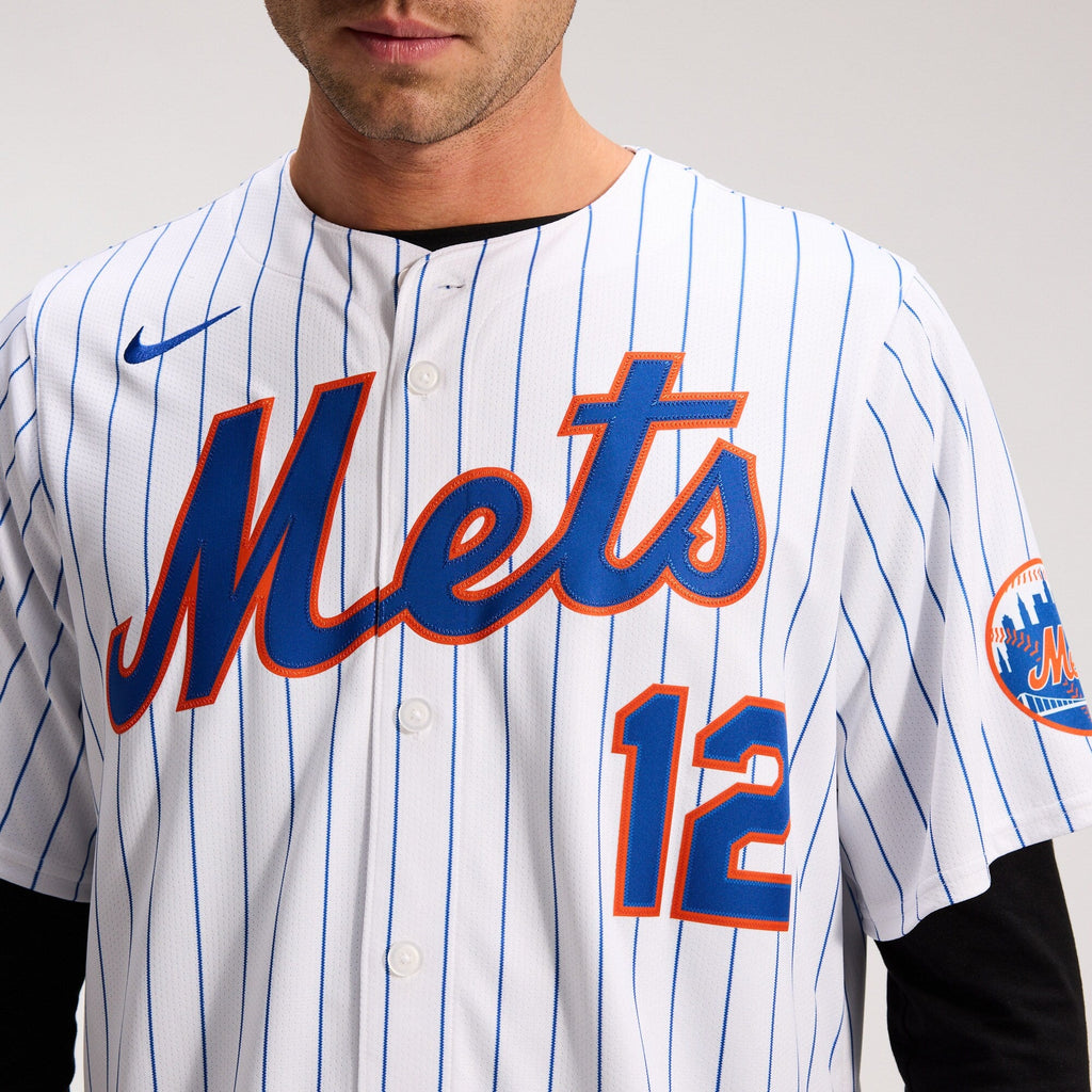New York Mets Francisco Lindor White Home Limited Jersey