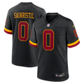 Washington Commanders Mike Sainristil Black Hail Raiser Alternate Game Jersey