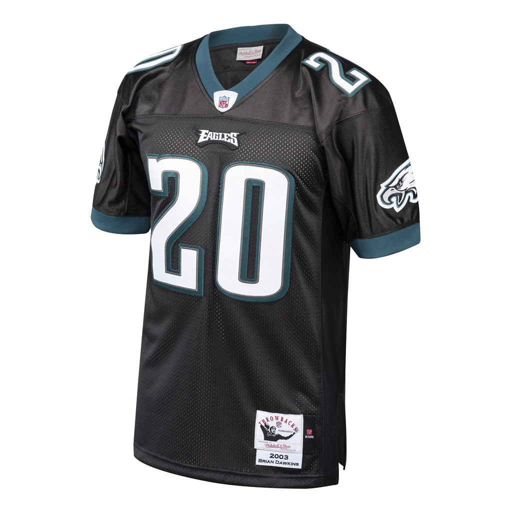 Philadelphia Eagles 2003 Brian Dawkins Black Authentic Throwback Retired Player Jersey