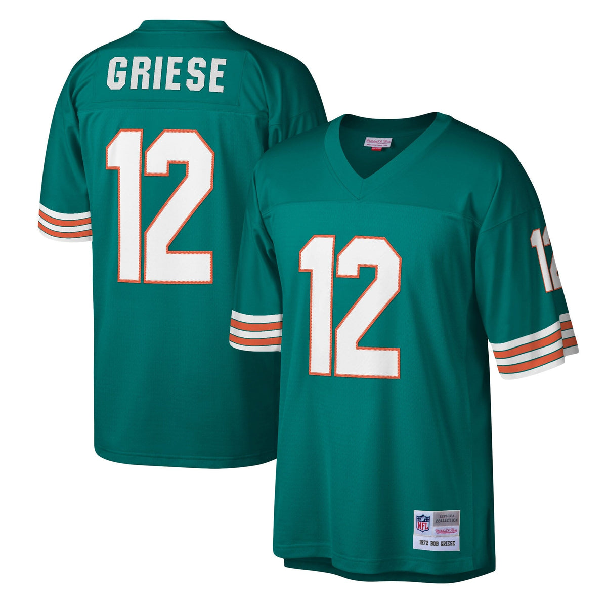 Miami Dolphins Bob Griese Aqua Legacy Replica Jersey