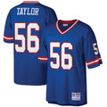 New York Giants Lawrence Taylor Royal Big & Tall 1986 Retired Player Replica Jersey
