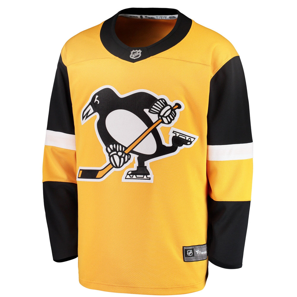 Pittsburgh Penguins Gold Alternate Breakaway Jersey