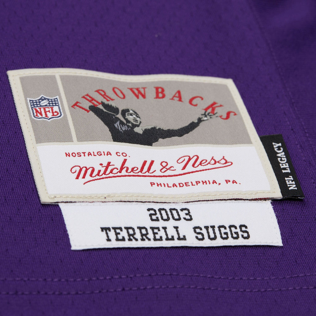 Baltimore Ravens Terrell Suggs Purple 2003 Legacy Replica Jersey