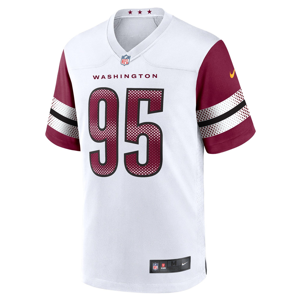 Washington Commanders Jer'Zhan Newton White Game Jersey