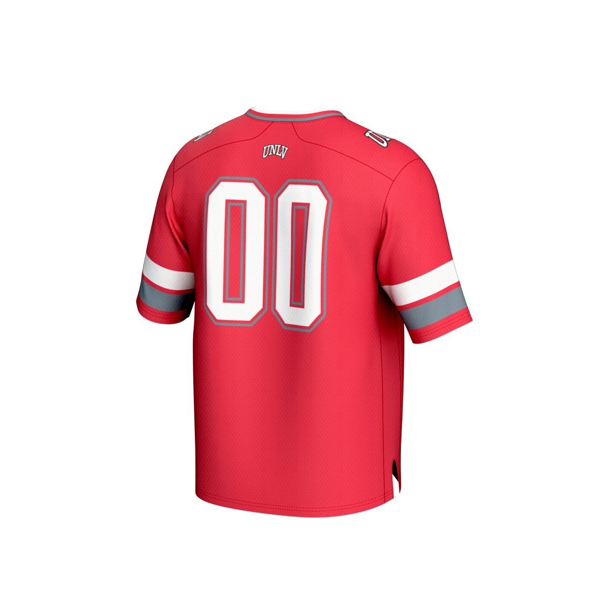#00 UNLV Rebels Lightweight Collegiate Football Fashion Jersey - Scarlet