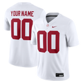 Alabama Crimson Tide Custom Game Jersey - White