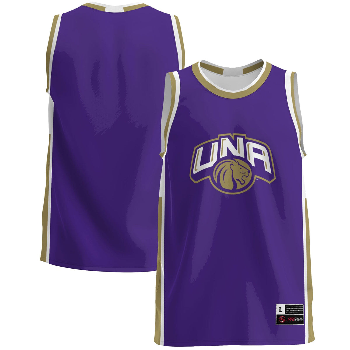 North Alabama Lions Lightweight Basketball Jersey - Purple