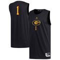 #1 Grambling Tigers Replica Basketball Jersey - Black