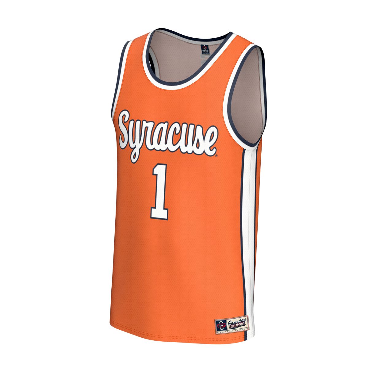 Syracuse Orange Lightweight Collegiate Basketball Fashion Jersey - Orange