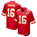 Kansas City Chiefs Len Dawson Red Game Retired Player Jersey