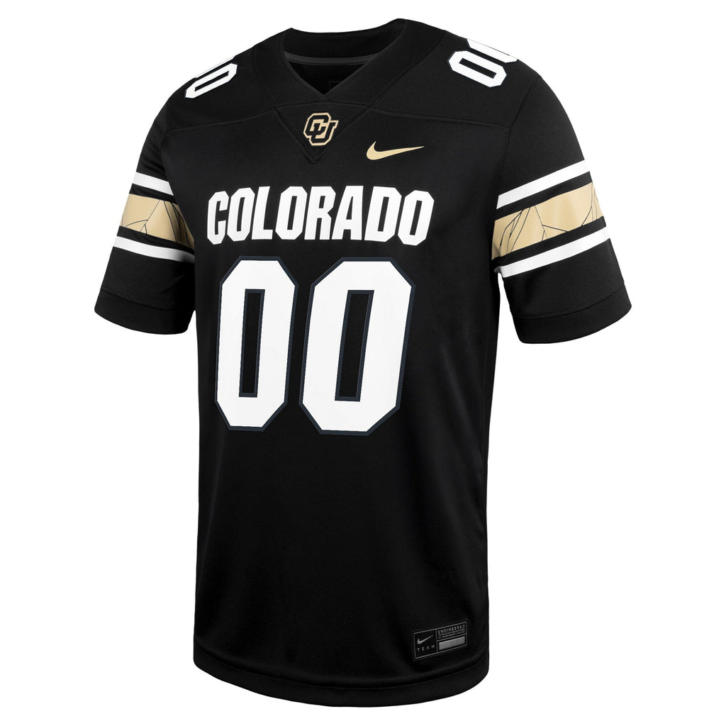 Colorado Buffaloes NIL Pick-A-Player Football Game Jersey - Black