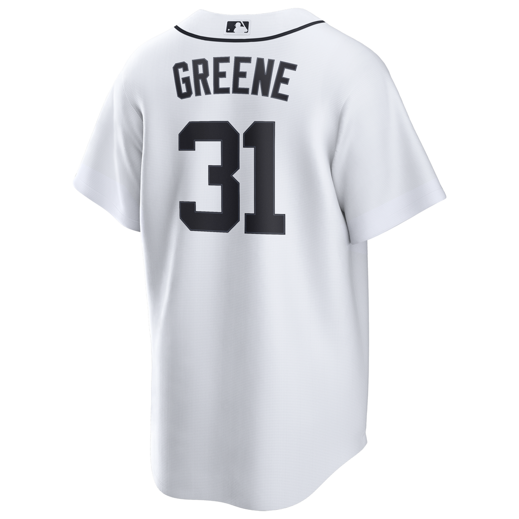 Detroit Tigers Riley Greene White Home Replica Jersey