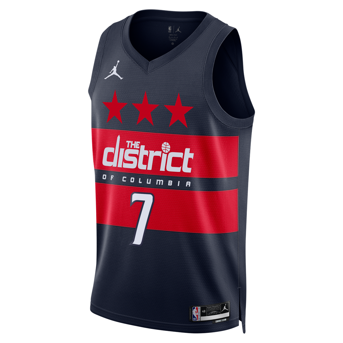 Washington Wizards Statement Edition Swingman Jersey - Navy - Bub Carrington