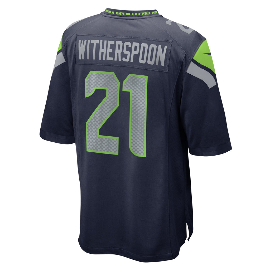 Seattle Seahawks Devon Witherspoon College Navy Game Jersey