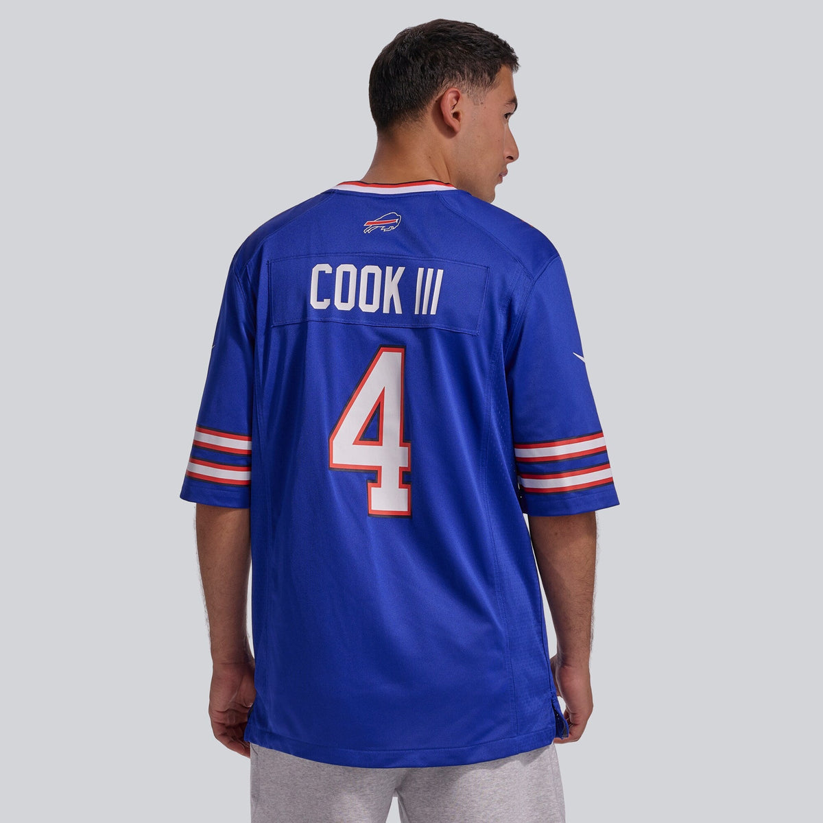 Buffalo Bills James Cook III Royal Team Game Jersey