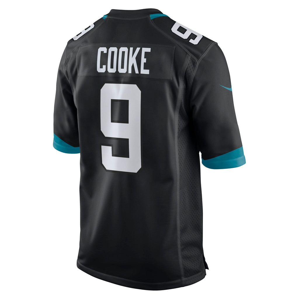 Jacksonville Jaguars Logan Cooke Black Game Jersey