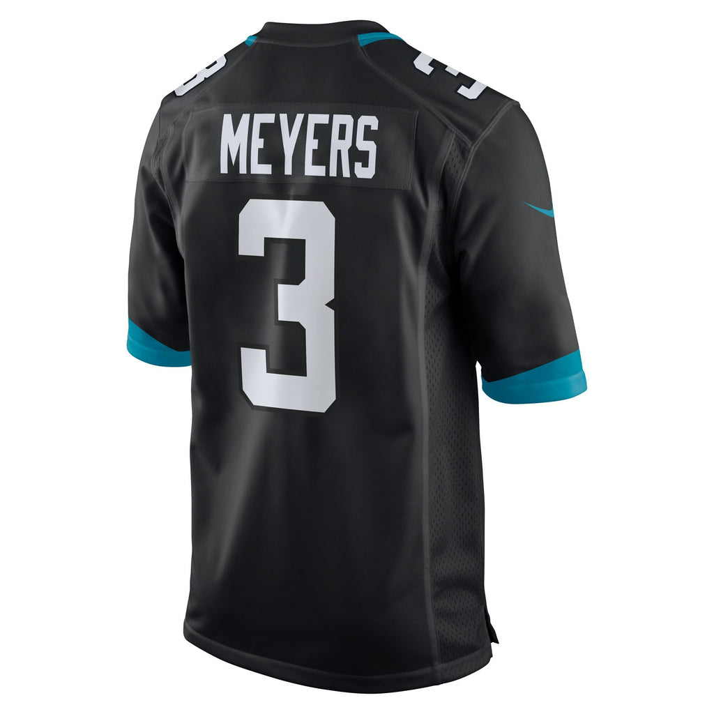 Jacksonville Jaguars Jakobi Meyers Black Alternate Game Jersey