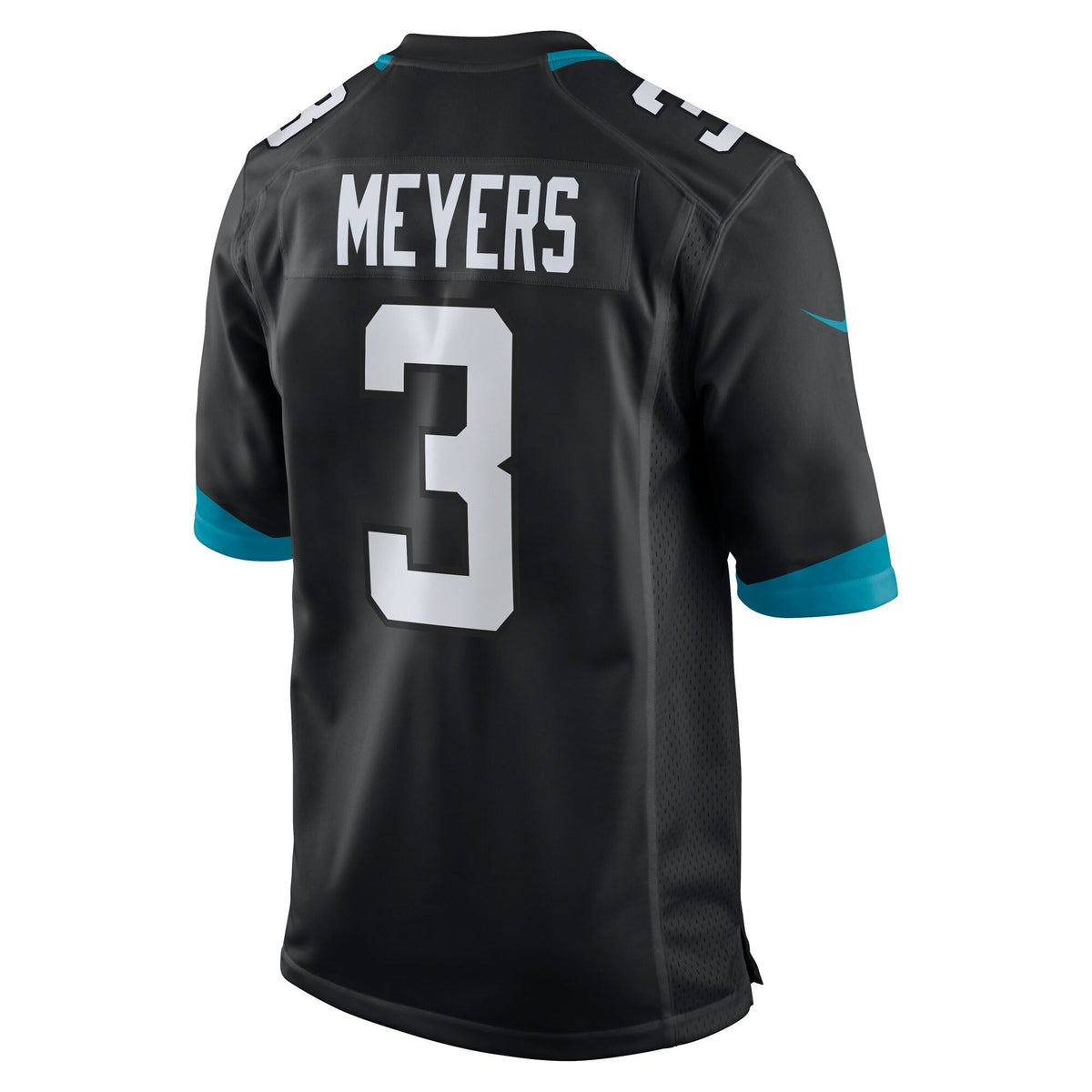 Jacksonville Jaguars Jakobi Meyers Black Alternate Game Jersey
