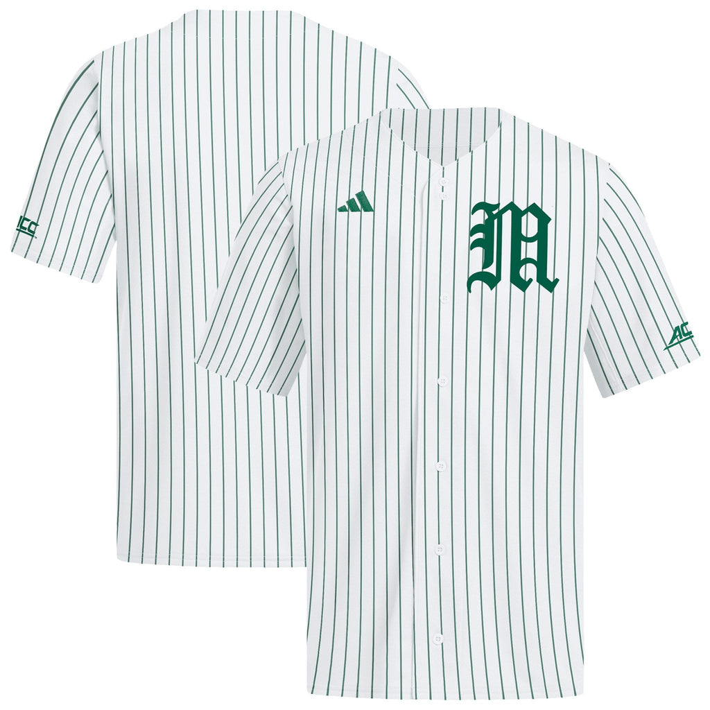 Miami Hurricanes Home Replica Baseball Jersey - White