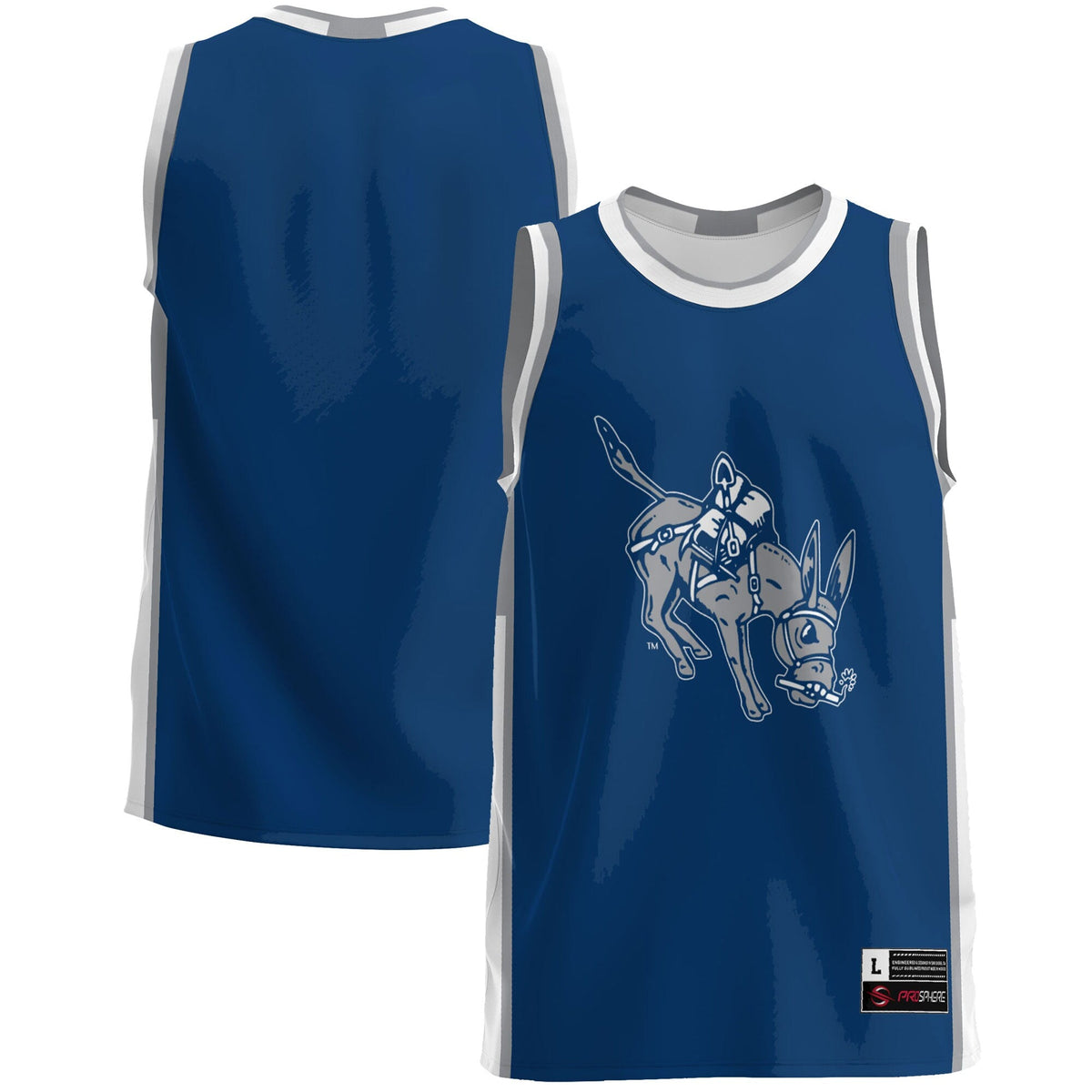 Colorado School of Mines Orediggers Lightweight Basketball Jersey - Blue