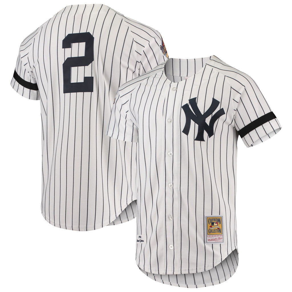 New York Yankees White Cooperstown Collection 1996 Authentic Home Jersey