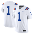 #1 Florida Gators Alternate Game Football Jersey - White