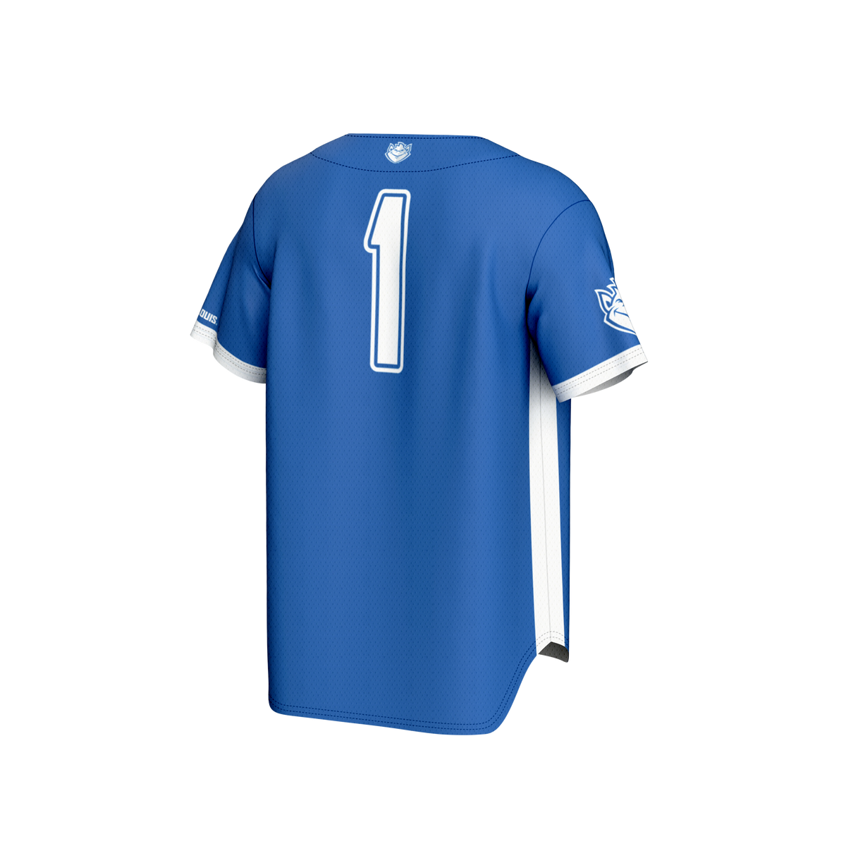 #1 Saint Louis Billikens Lightweight Baseball Fashion Jersey - Blue