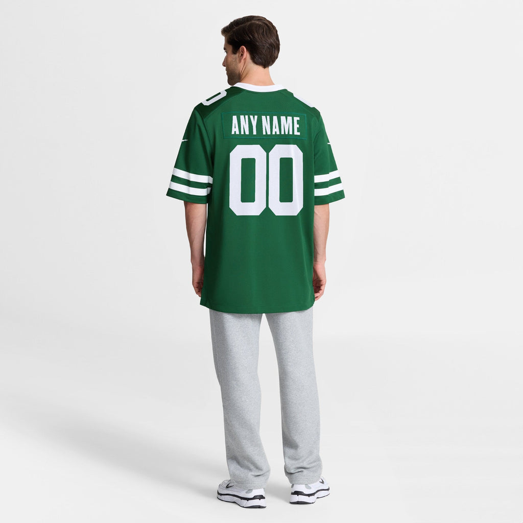 New York Jets Legacy Green Custom Game Jersey