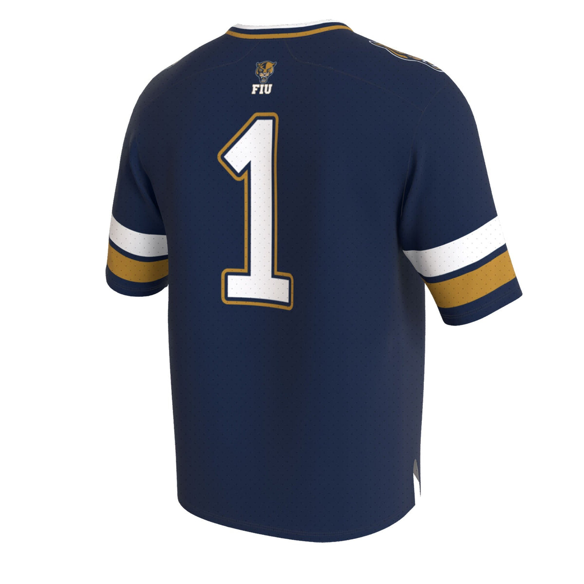 FIU Panthers Lightweight Collegiate Football Fashion Jersey - Navy