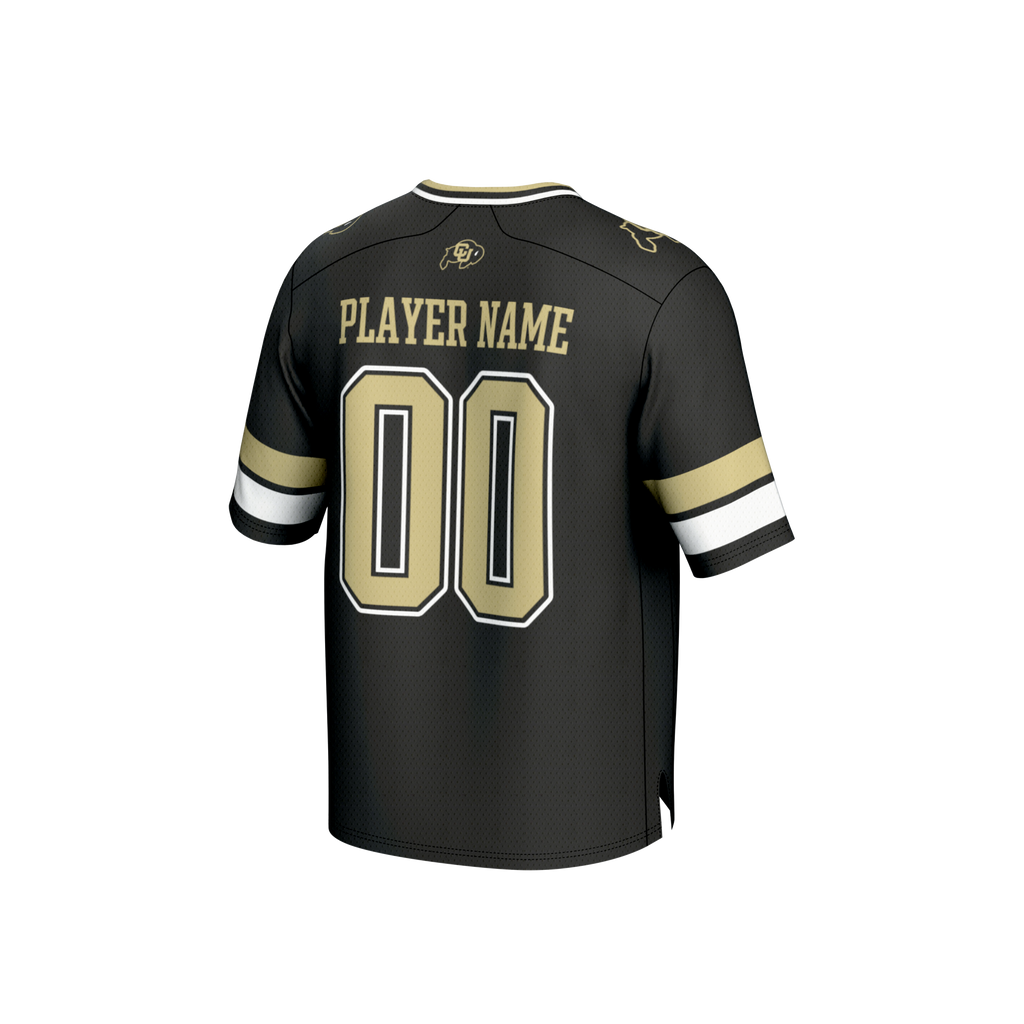 Colorado Buffaloes NIL Pick-A-Player Football Jersey - Black