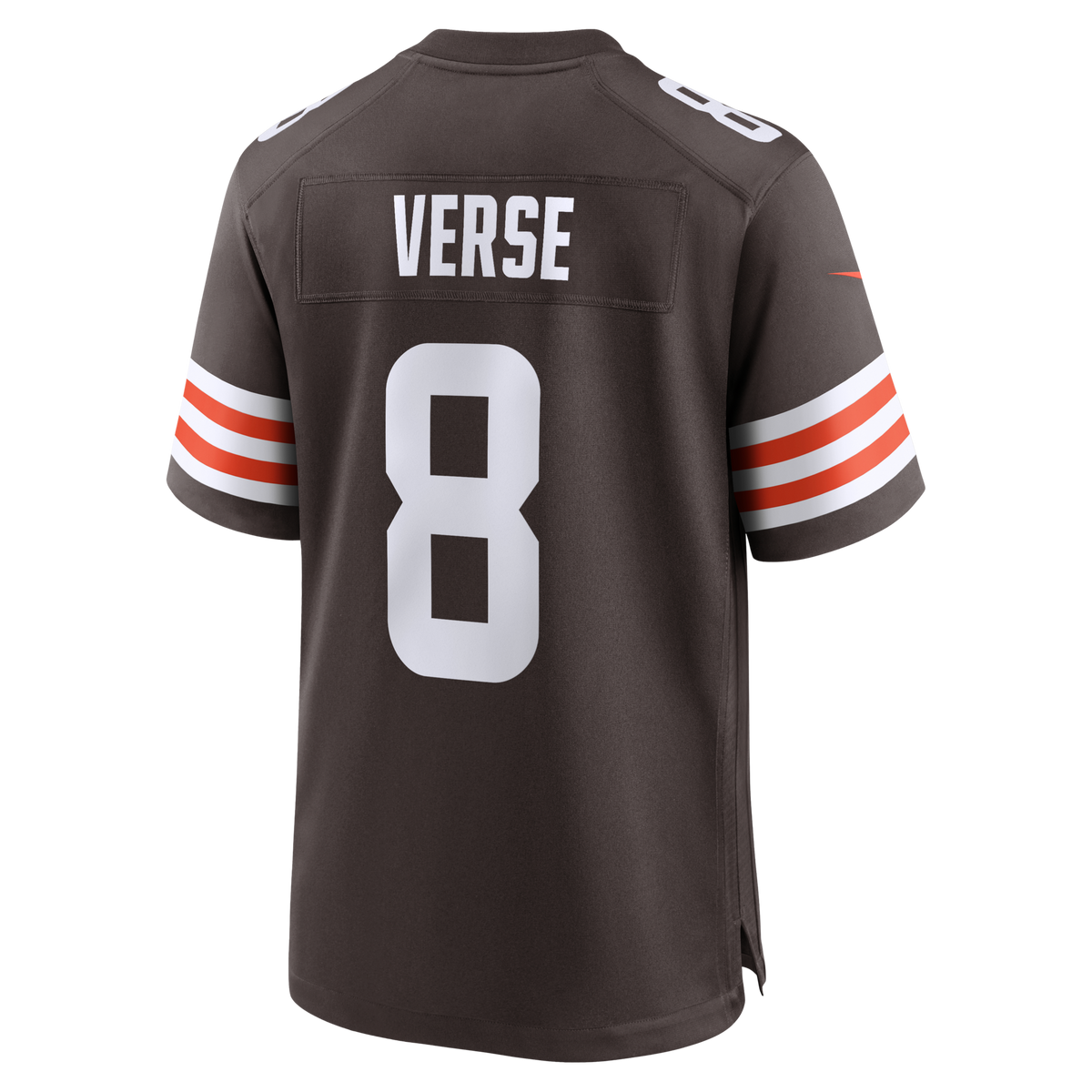 Cleveland Browns Jared Verse Brown Game Jersey